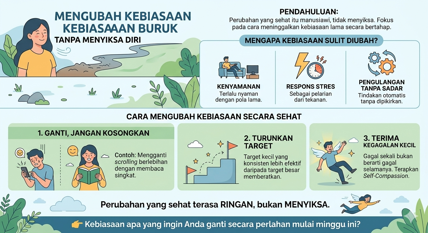 You are currently viewing Mengubah Kebiasaan Buruk